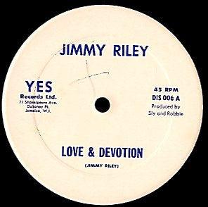 Jimmy Riley - Love & Devotion / Bridge The Gap (12") 1980 - Quarantunes