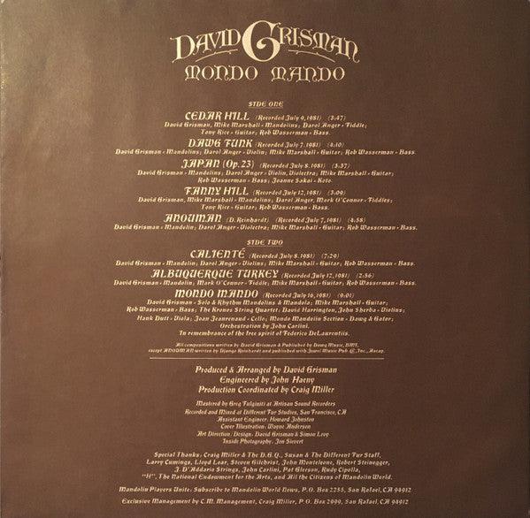 David Grisman - Mondo Mando 1981 - Quarantunes