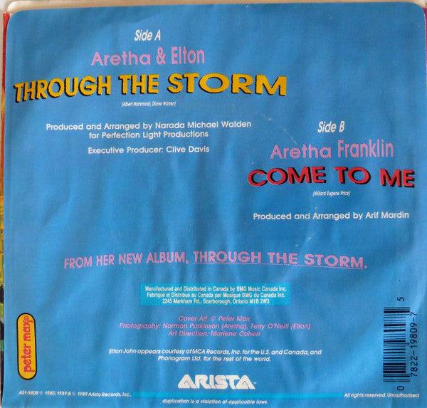 Aretha Franklin and Elton John - Through The Storm 1989 - Quarantunes