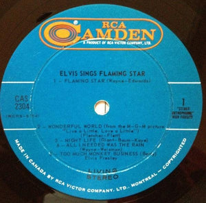 Elvis Presley - Elvis Sings "Flaming Star" 1969 - Quarantunes