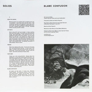Solids - Blame Confusion 2014 - Quarantunes