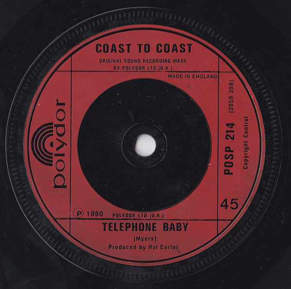 Coast To Coast - (Do) The Hucklebuck