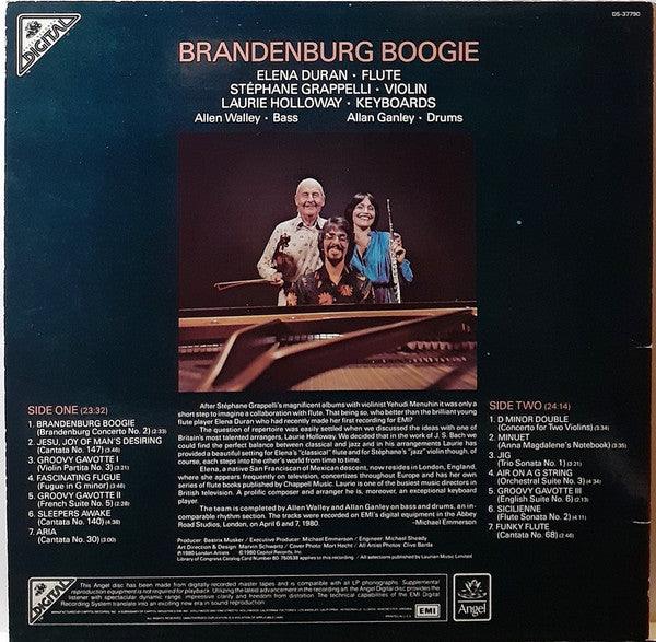 Elena Duran, Stéphane Grappell, Laurie Holloway - Brandenburg Boogie 1980 - Quarantunes