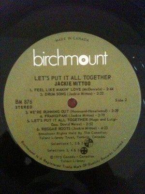 Jackie Mittoo - Let's Put It All Together 1978 - Quarantunes