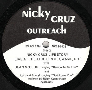 Nicky Cruz - Outreach (Life Story Live At The J.F.K. Center, Wash., D. C. ) 1972 - Quarantunes