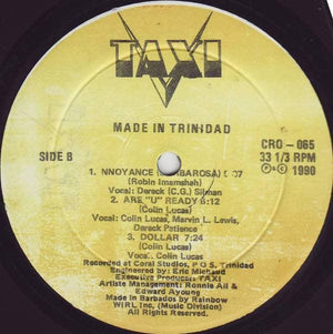 Taxi - Made In Trinidad 1990 - Quarantunes