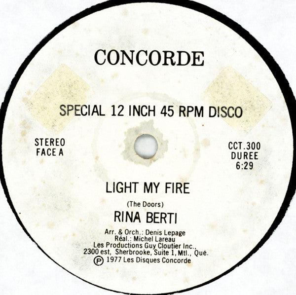 Rina Berti - Light My Fire - 1977 - Quarantunes