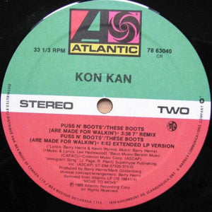 Kon Kan - Puss N' Boots / These Boots Are Made For Walkin' 1989 - Quarantunes