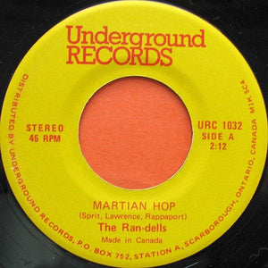 The Ran-dells - Martian Hop / Dance Girl Dance - Quarantunes
