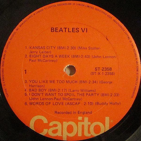 The Beatles - Beatles VI - 1974 - Quarantunes