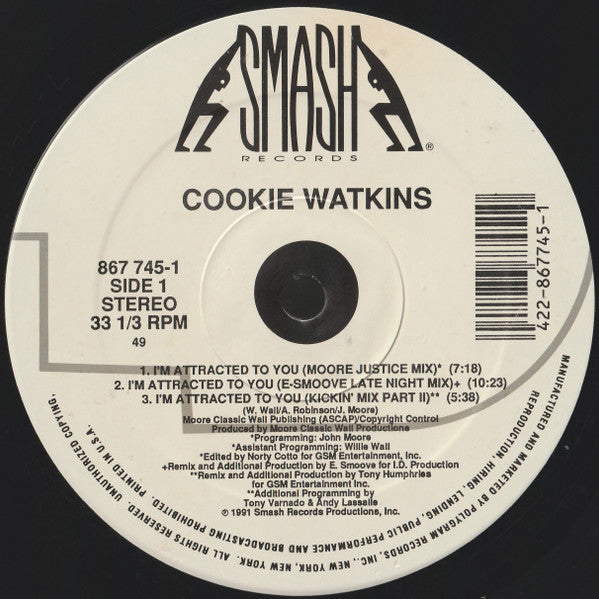 Cookie Watkins - I'm Attracted To You