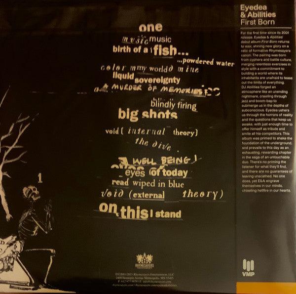Eyedea & Abilities - First Born - 2021 - Quarantunes