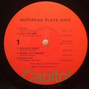 Supersax - Supersax Plays Bird (minty) 1973 - Quarantunes