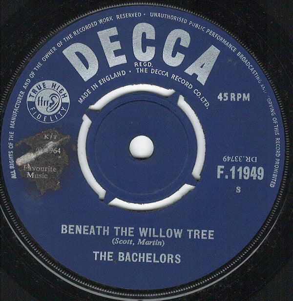 The Bachelors - I Wouldn't Trade You For The World