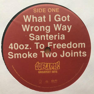 Sublime - Greatest Hits - Quarantunes