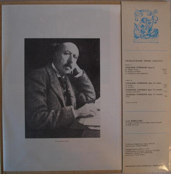Charles-Marie Widor|Louis Robilliard - , Oeuvres Pour Orgue 1978 - Quarantunes