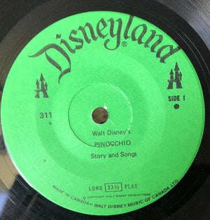 Unknown Artist - Walt Disney's Story Of Pinocchio 1977 - Quarantunes