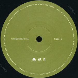 Kendrick Lamar - Untitled Unmastered.