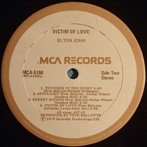 Elton John - Victim Of Love 1979 - Quarantunes