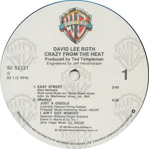 David Lee Roth - Crazy From The Heat - 1985 - Quarantunes