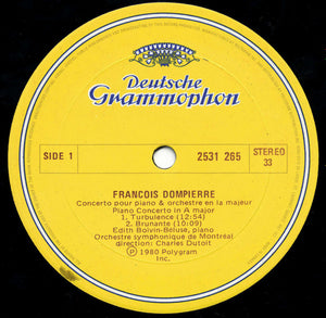 François Dompierre - Concerto Pour Piano Et Orchestre / Harmonica Flash