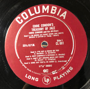 Eddie Condon And His All-Stars - Eddie Condon's Treasury Of Jazz
