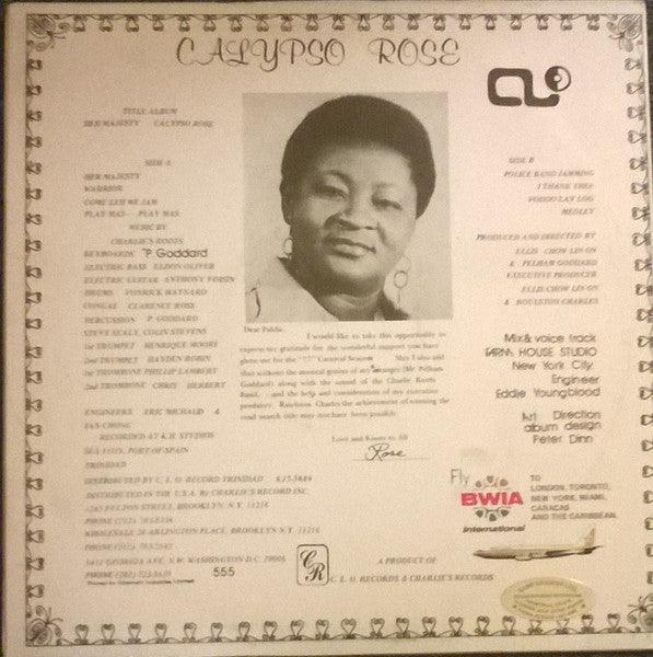 Calypso Rose - Her Majesty Calypso Rose 1978 - Quarantunes