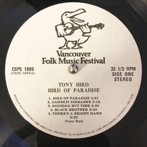 Tony Bird - Bird Of Paradise 1978 - Quarantunes