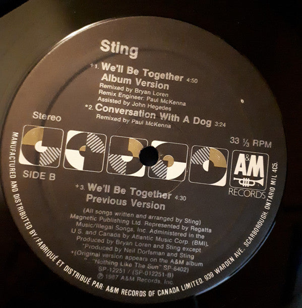 Sting - We'll Be Together