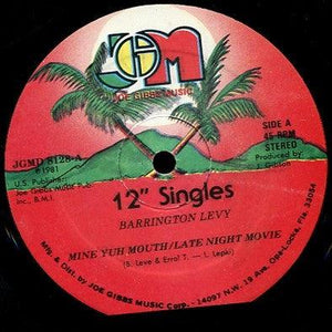Barrington Levy|Louie Lepkie - Mine Yuh Mouth (12") 1981 - Quarantunes