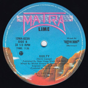 Lime - Guilty (Remix) - 1983 - Quarantunes