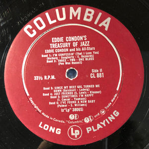 Eddie Condon And His All-Stars - Eddie Condon's Treasury Of Jazz