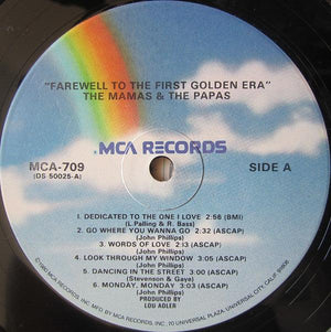 The Mamas & The Papas - Farewell To The First Golden Era - 1980 - Quarantunes