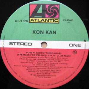 Kon Kan - Puss N' Boots / These Boots Are Made For Walkin' 1989 - Quarantunes