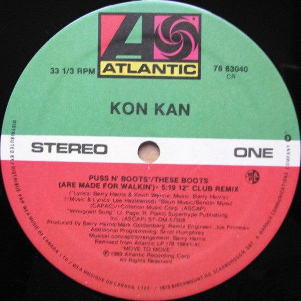 Kon Kan - Puss N' Boots / These Boots Are Made For Walkin' 1989 - Quarantunes