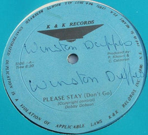 Dobby Dobson - Please Stay (Don't Go) / D.J. Extension 1983 - Quarantunes