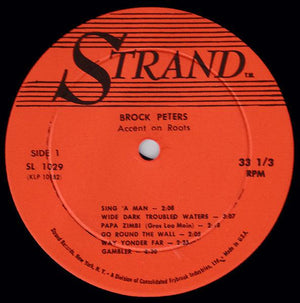 Brock Peters - Accent On Roots 1961 - Quarantunes