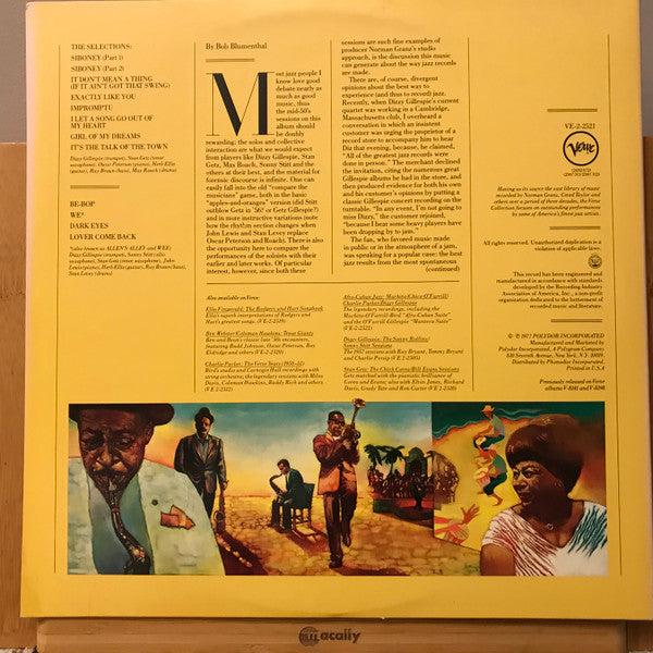 Dizzy Gillespie - Diz And Getz