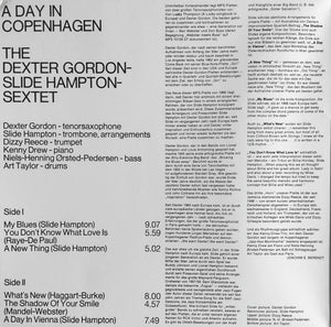 Dexter Gordon - A Day In Copenhagen