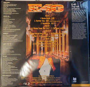 E-40 - Tha Hall Of Game (2 x lp, vinyl me please) 2022 - Quarantunes
