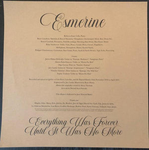 Esmerine - Everything Was Forever Until It Was No More 2022 - Quarantunes