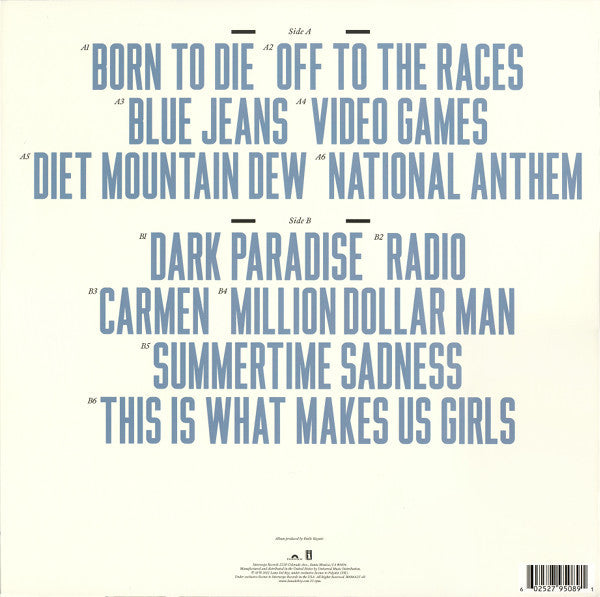 Lana Del Rey - Born To Die