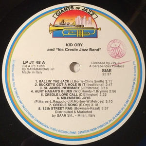 Kid Ory And His Creole Jazz Band - Creole Jazz Band 1986 - Quarantunes