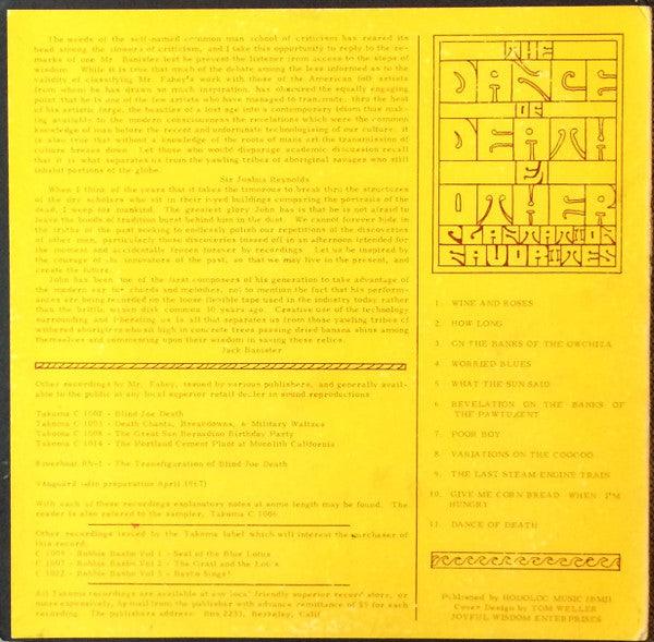 John Fahey - Volume 3 / The Dance Of Death & Other Plantation Favorites 1967 - Quarantunes