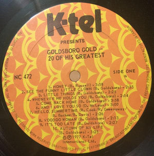 Bobby Goldsboro - Goldsboro Gold - 1977 - Quarantunes