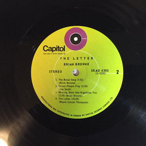 Brian Browne - The Letter 1969 - Quarantunes