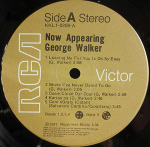 George Walker - Now Appearing George Walker - Quarantunes