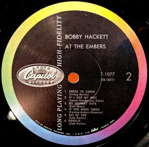 The Bobby Hackett Quartet - Bobby Hackett At The Embers - 1958 - Quarantunes