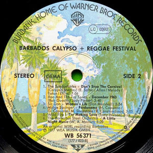 Various - Barbados Calypso & Reggae Festival 1977 - Quarantunes