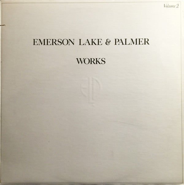 Emerson, Lake & Palmer - Works (Volume 2)